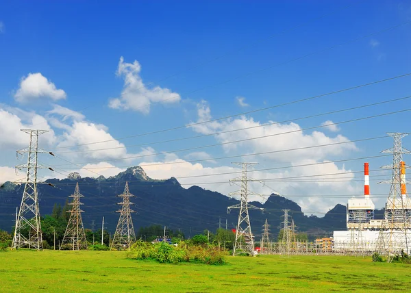 Central eléctrica a carvão — Fotografia de Stock