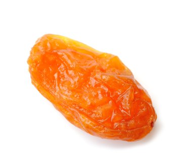 beyaz zemin üzerine kuru üzüm