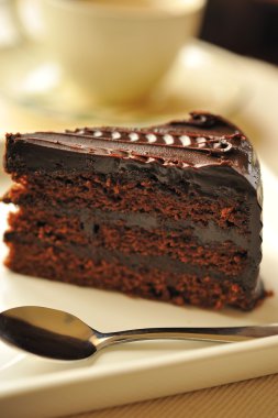Çikolatalı kek.