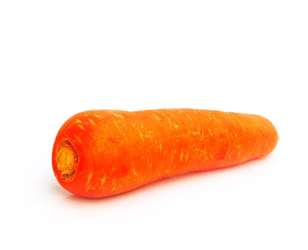 Carrot tubers isolated on white background — Stock Photo, Image