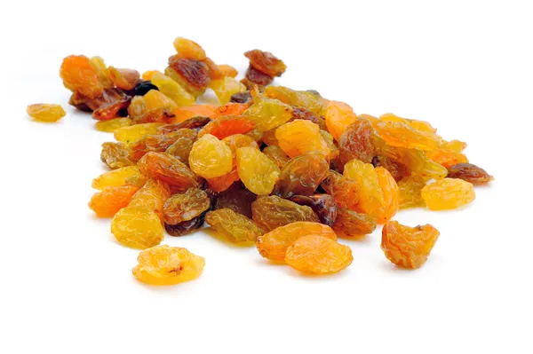 Heap of raisin on a white background — Stock Photo, Image