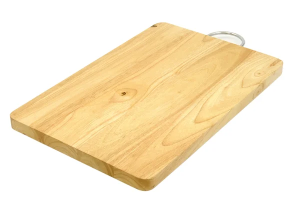 Chopping board,isolated on white — Stock Photo, Image