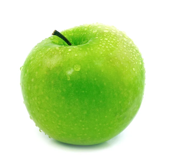 Grüner Apfel — Stockfoto