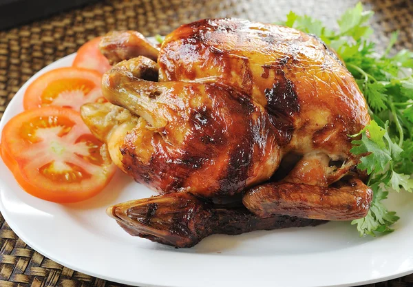 Roasted chicken — Stock Photo, Image