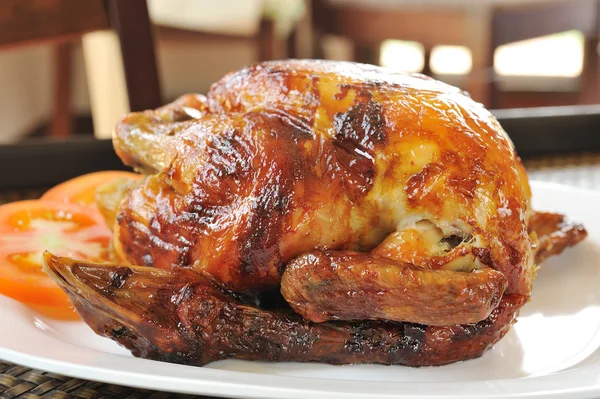 Roasted chicken — Stock Photo, Image