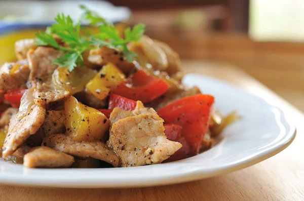 Pepper pork — Stock Photo, Image