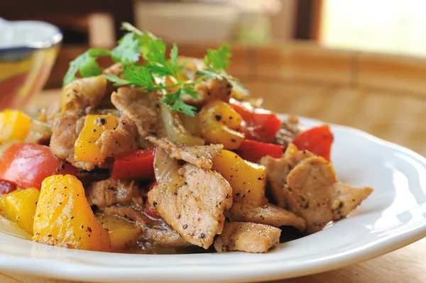 Pepper pork — Stock Photo, Image