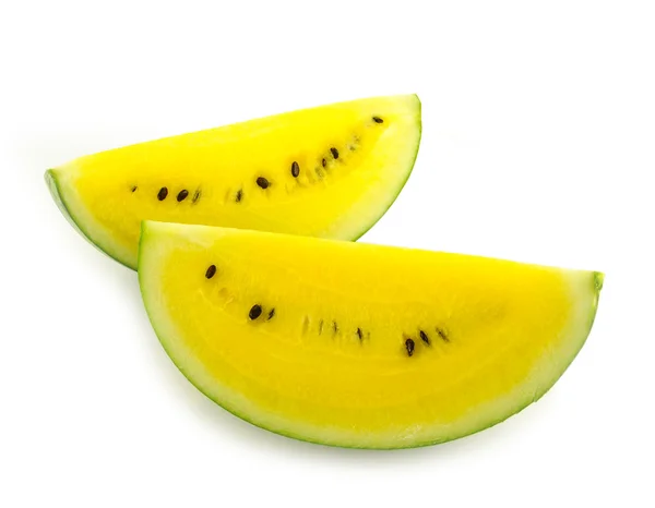 Gelbe Wassermelone — Stockfoto