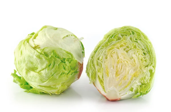 Salata Iceberg - șef de salată verde — Fotografie, imagine de stoc