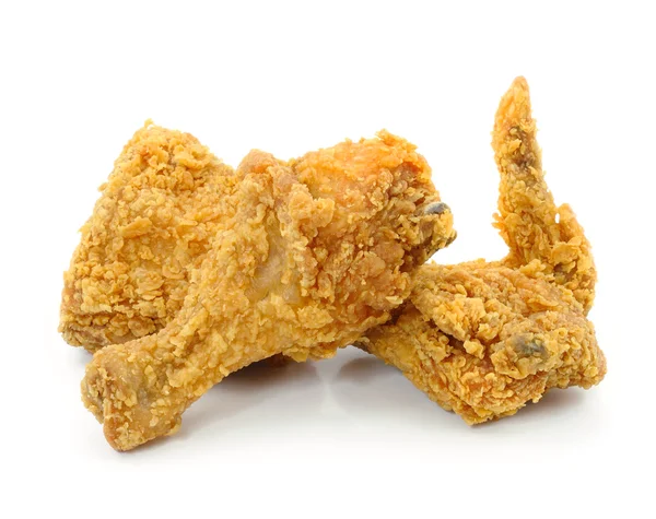 Golden brown fried chicken — Stock Photo, Image