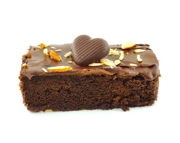 다크 초콜릿 케이크 — 스톡 사진
