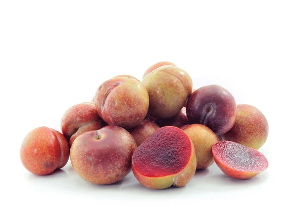 Thai cherries isolated on white background — Stock Photo, Image