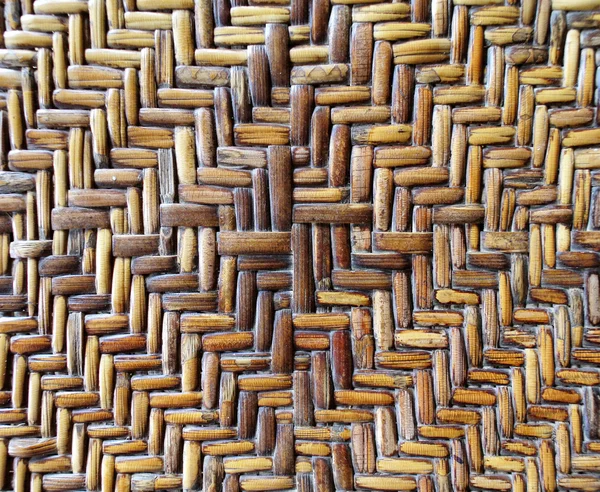 Wicker Woven Texture Background — Stock Photo, Image