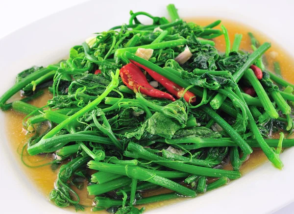 Thais eten vegetarisch. — Stockfoto