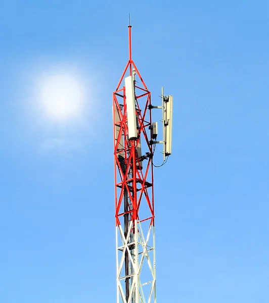 Antenna Tower of Communication — Stock Photo, Image