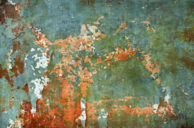 Arkaplan için eski grunge duvarını özetle