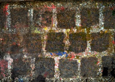 Arkaplan için eski grunge duvarını özetle