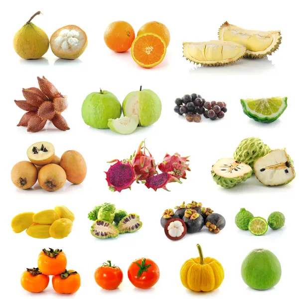 Tropiska frukter. — Stockfoto