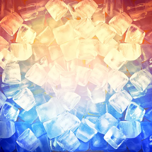 Background with ice cubes — Stock Photo, Image