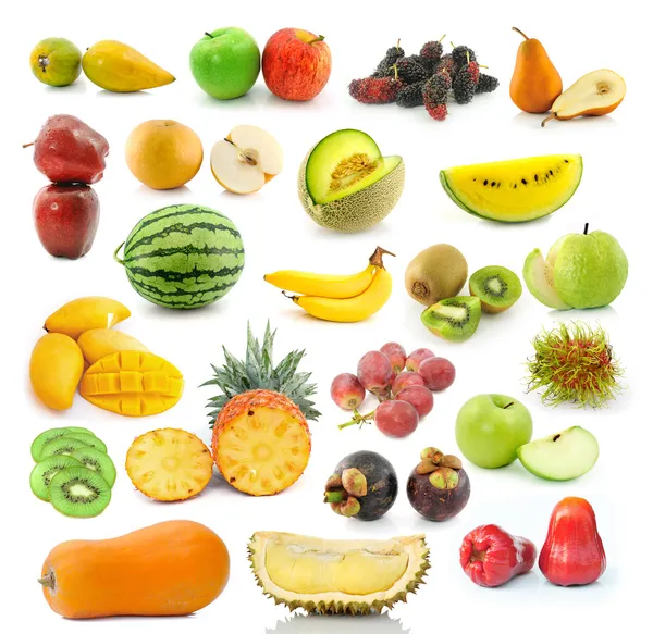 Samling av frukt — Stockfoto