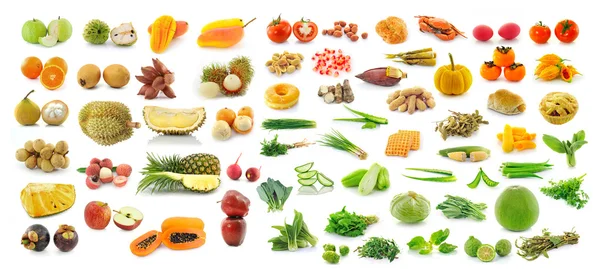 Collection of fruit and Vegetables — Stock Photo, Image