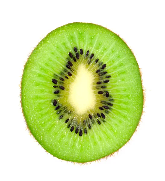 Beautiful slice kiwi isolated on white background — Stock Photo, Image