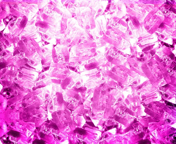 Fondo con cubitos de hielo rosa —  Fotos de Stock