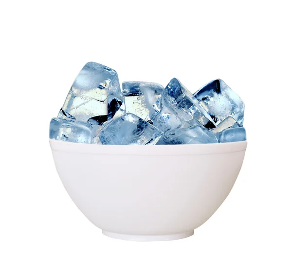 Ice cube in the cup. — Stock Photo, Image