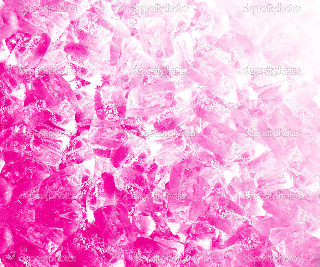 Background of pink ice cubes — Stock Photo © sommaill 28585981