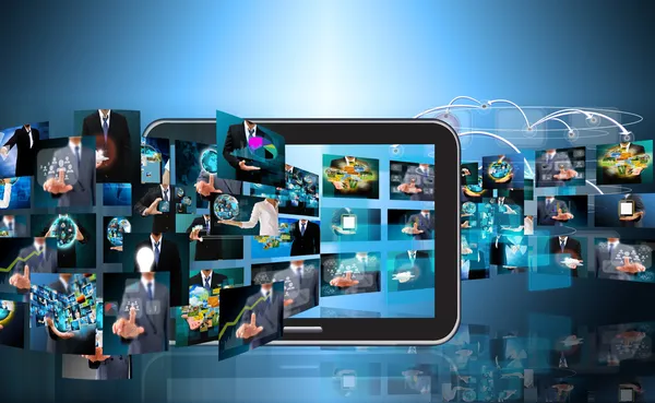 Television and internet production — Stock Photo, Image