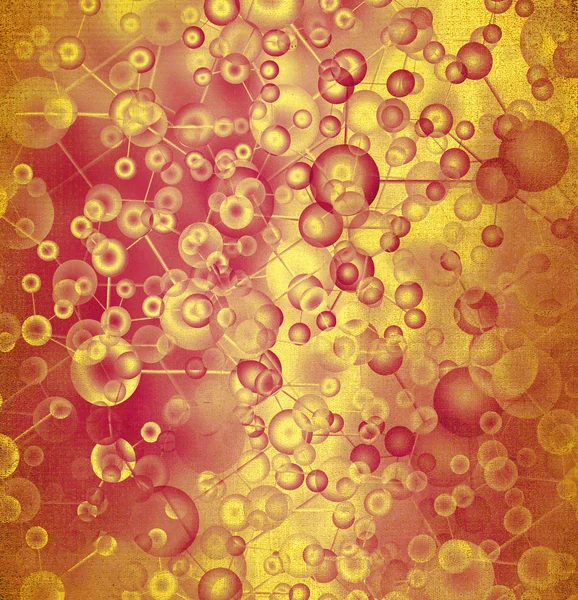 Molecule background — Stock Photo, Image