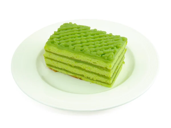 Pandan cake — Stock Photo, Image