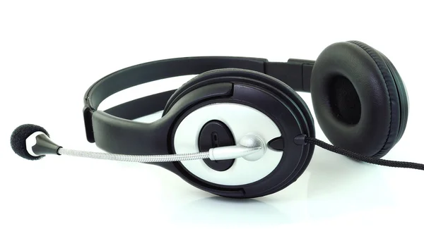 Słuchawki izolowane na białym tle — Zdjęcie stockowe