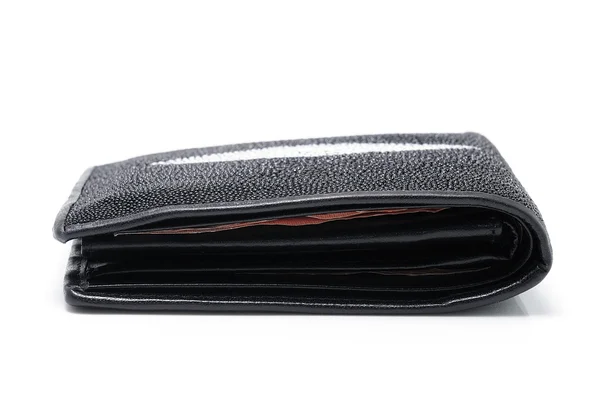 Wallet close up on white background — Stock Photo, Image