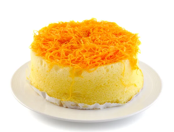 Тайский десерт, торт из стрингов — стоковое фото
