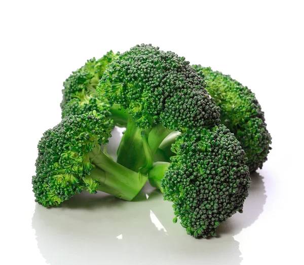 Färsk broccoli i närbild — Stockfoto
