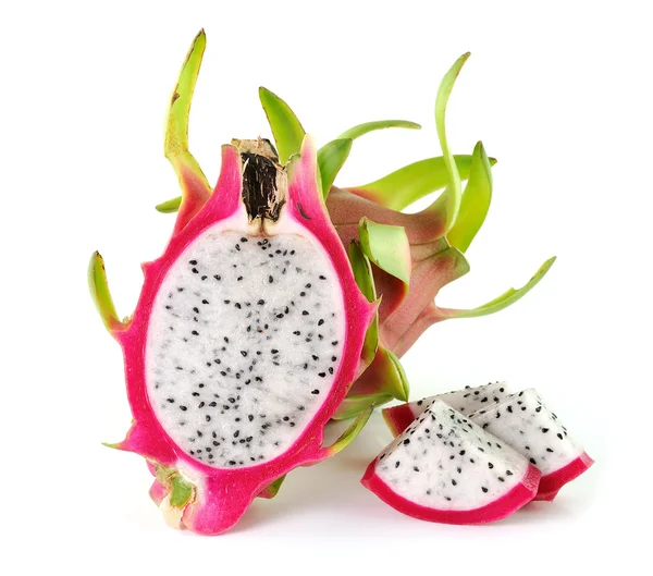 Dragon Fruit sur fond blanc — Photo