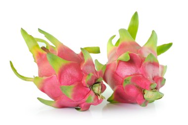 Beyaz arkaplanda Ejder Meyvesi