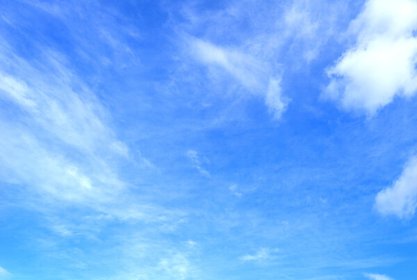 Blue sky with clouds