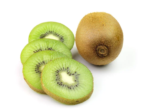 Kiwi fruit geïsoleerd op witte achtergrond — Stockfoto