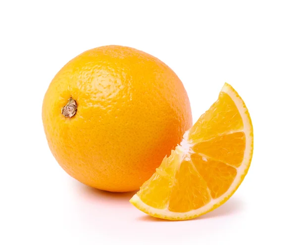 संत्रा फळ पांढरा पार्श्वभूमीवर वेगळे — स्टॉक फोटो, इमेज