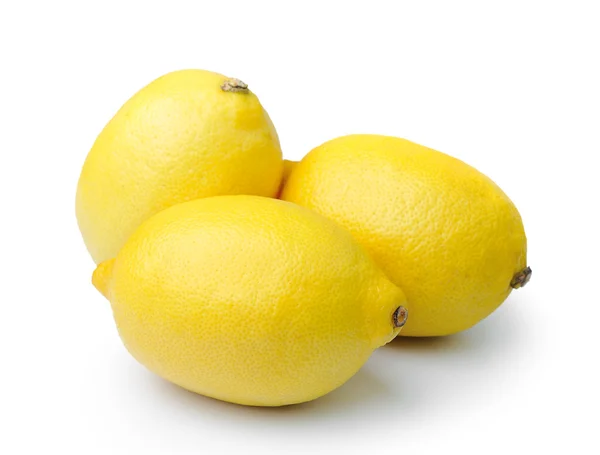 Limone su sfondo bianco — Foto Stock