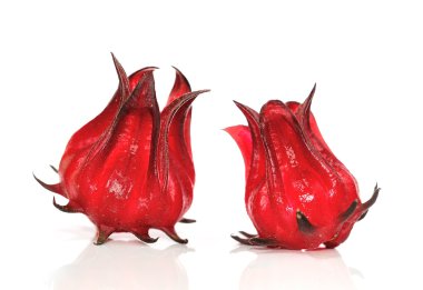 Hibiscus sabdariffa veya roselle meyve