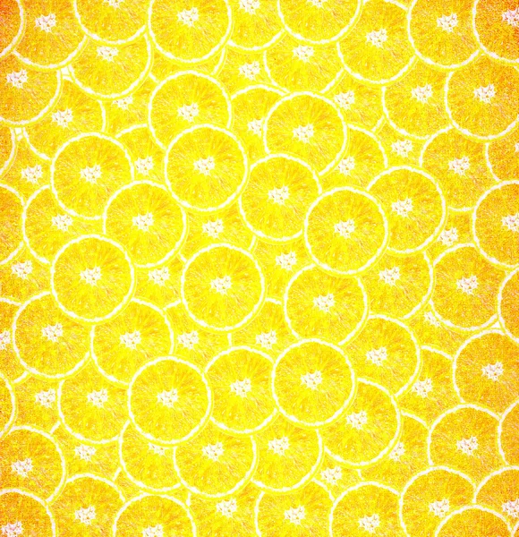 Achtergrond gemaakt van gesneden sappige sinaasappelen — Stockfoto