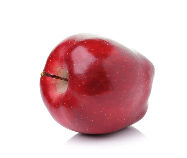 Röda mogna äpple — Stockfoto