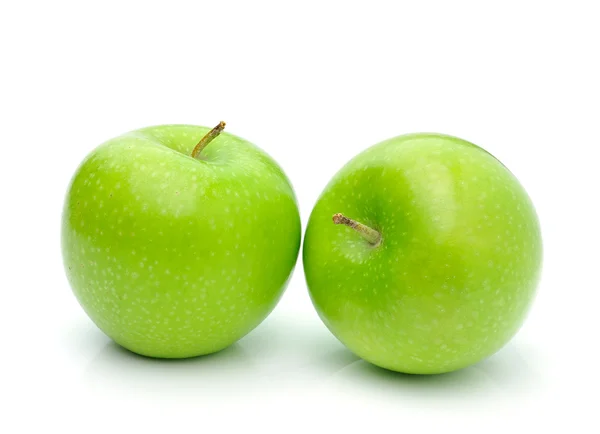 Grönt äpple — Stockfoto