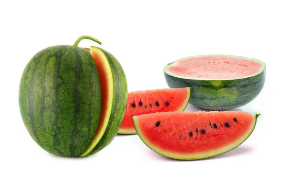Watermelon pieces — Stock Photo, Image