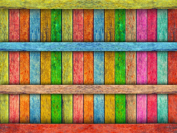Colorato legno texture sfondo — Foto Stock