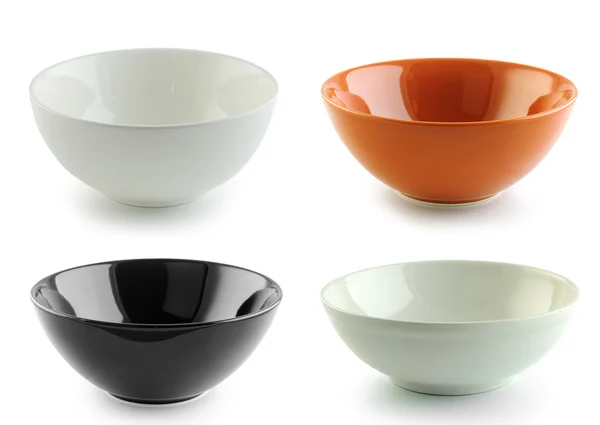 Ceramic bowl on white background — Stock Photo, Image