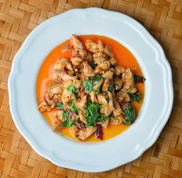 Thai Food Spicy chicken Curry — Stock Photo, Image